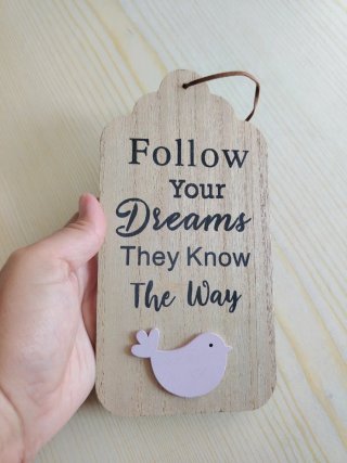 Cuadro Decorativo Follow Your Dreams