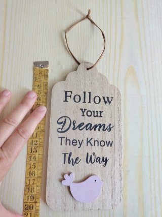 Cuadro Decorativo Follow Your Dreams