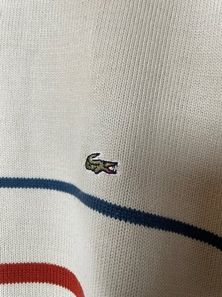 Jersey Lacoste Vintage Rayas