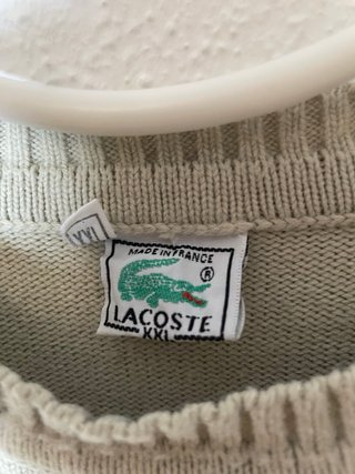 Jersey Lacoste Vintage Rayas