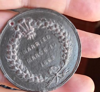 Medalha Casamento Príncipe Gales e Alexandra 1863