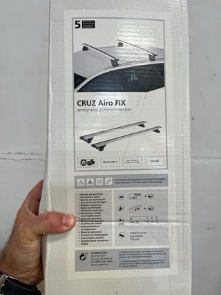 Barras de techo aluminio + kit Mercedes Clase A
