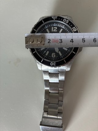 Reloj Fossil Negro y Plateado