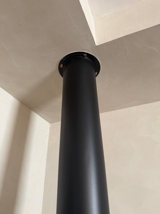 Chimenea Bioetanol Colgante Negra