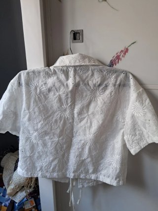 Conjunto blanco verano bordado