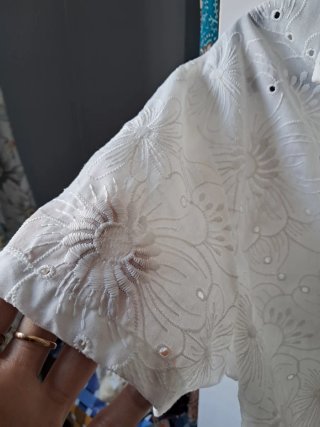 Conjunto blanco verano bordado