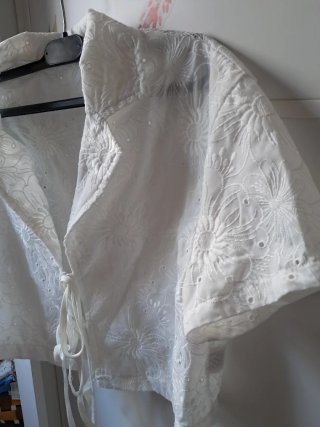 Conjunto blanco verano bordado