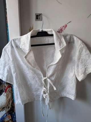 Conjunto blanco verano bordado