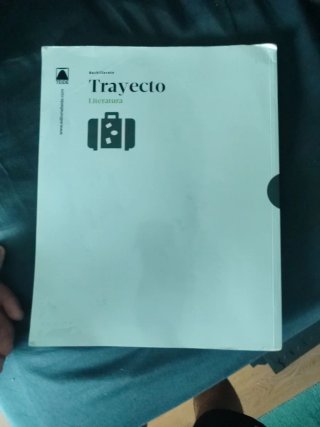 Libro de castellano trayecto primero de bach.