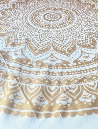 Pareo Indio Mandala 210 x 240 algodón India