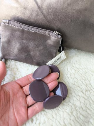 BOLSO DORADO SIMIL PIEL