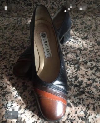 Zapatos de piel mujer Chelse talla 35
