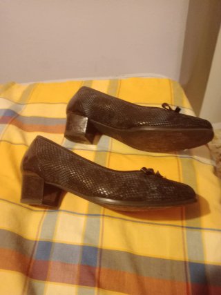 Zapatos Doctor Cutillas Negros Tacón piel muy poco