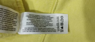 Sudadera sin mangas con capucha Primark amarilla