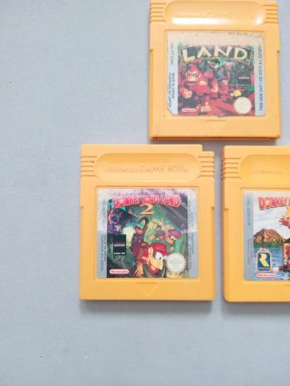 Lote 3 Giochi Donkey Kong Land Game Boy