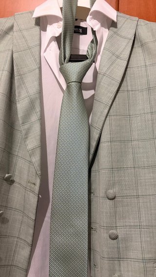 Traje de Novio Verde