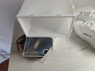 Zapatera Blanca Múltiple Plástico