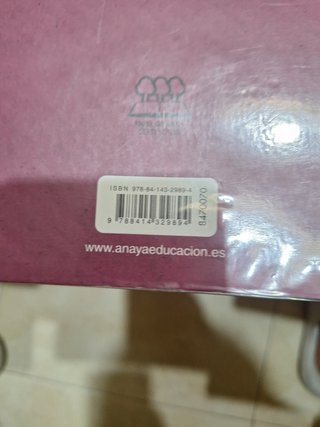Lote de libros 2°Bachillerato Adoratrices Guadalaj