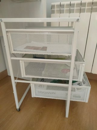 Cajonera Metálica Blanca Ikea