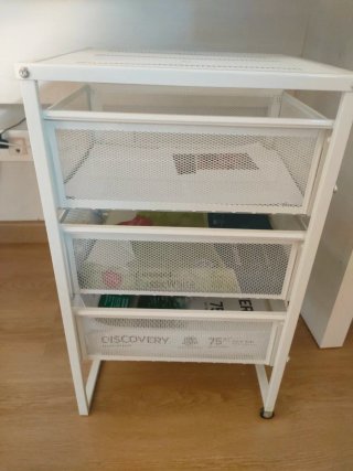 Cajonera Metálica Blanca Ikea