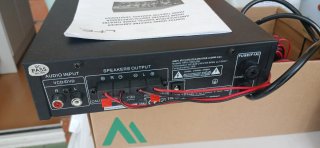 Amplificador Karaoke LTC MFA-1200USB 2x50W