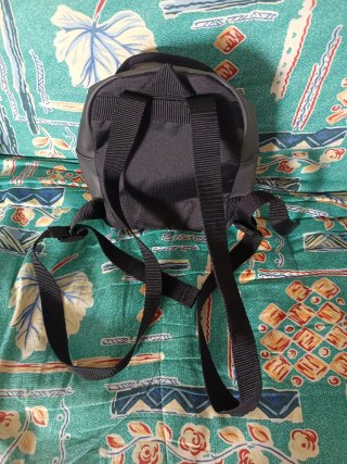Mochila Adidas Negra/Gris Pequeña