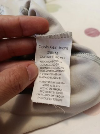 Canotta Calvin Klein XS/34/6 Grigia