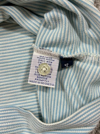 Polo Ralph Lauren mujer rayas azul celeste S