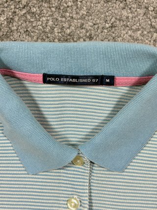 Polo Ralph Lauren mujer rayas azul celeste S