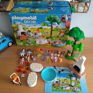Playmobil 9272 City Life Festa in Giardino con Barbecue