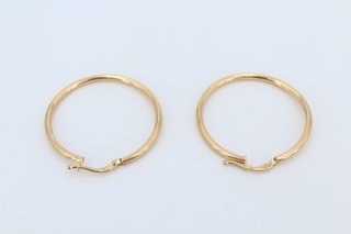 Pendientes Aro Oro 18K Clásicos