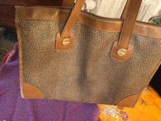 Borbonese Borsa Pelle Tapiro