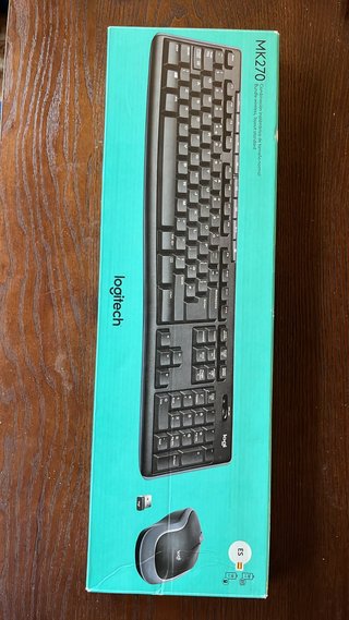 Teclado y Ratón Inalámbricos Logitech MK270