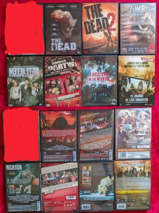 Lote 39 Películas Zombies Blu-ray/DVD