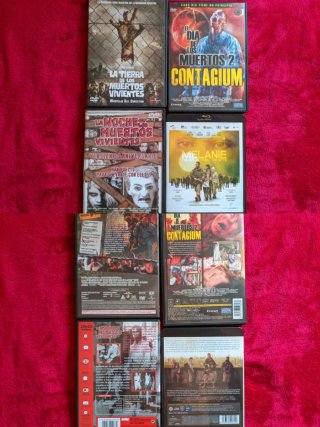 Lote 39 Películas Zombies Blu-ray/DVD