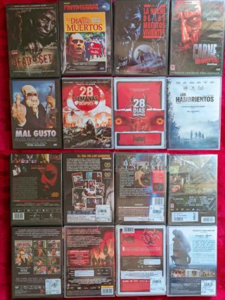 Lote 39 Películas Zombies Blu-ray/DVD