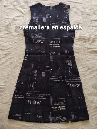 VESTIDO DESIGUAL TALLA XS