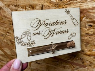 Suporte para Dinheiro Prenda de Casamento