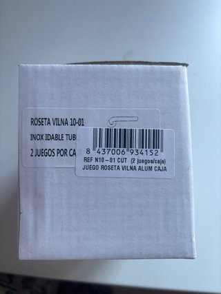 Manetas de acero inoxidable