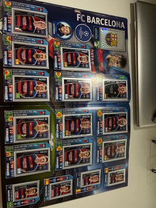 Colección Cromos Champions League 2015/16