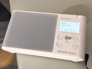 Radio Sony DAB XDR-S41D-S41D Blanca
