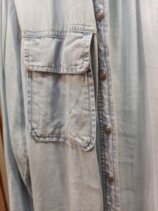Camisa vaquera Salsa azul