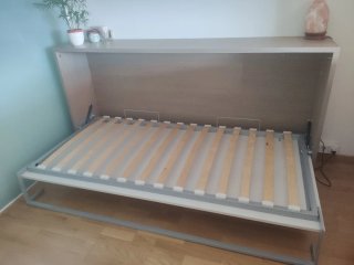 Cama Abatible Horizontal 90x190cm