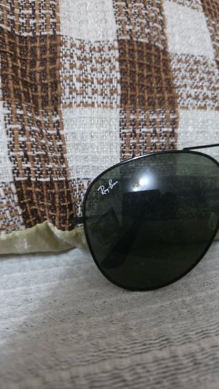 Gafas Ray-Ban Aviator Negras Verdes