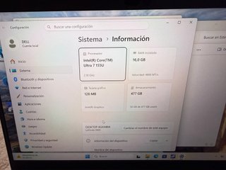 Dell Latitude 3450, Ultra 7, 16gb, 512gb ssd,