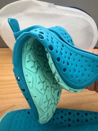 Zapatillas Nabaiji goma andaríos azul