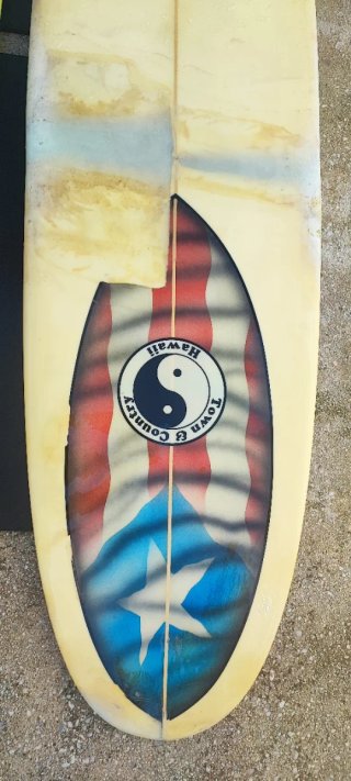 Tabla de surf Longboard Town & Country 9'6