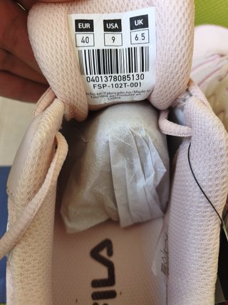 Zapatillas Fila Rosa Talla 40 Nuevas