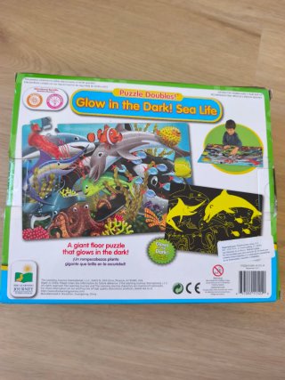 Puzzle Gigante Glow in the Dark Sea Life