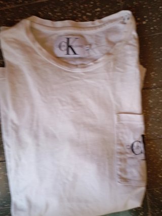 Maglietta Calvin Klein Jeans bianca taglia M